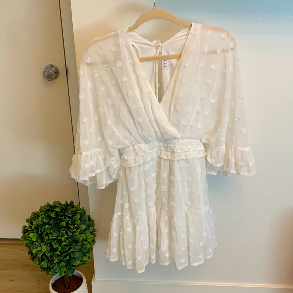 White Dress/Romper